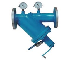 帶壓力表手搖刷式過濾器 帶壓力表手搖刷式過濾器