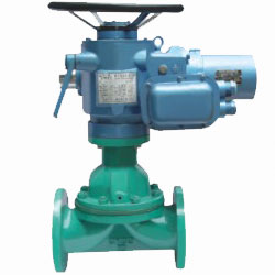 電動襯膠隔膜閥 電動襯膠隔膜閥