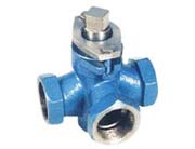 不銹鋼內(nèi)螺紋三通旋塞閥 不銹鋼內(nèi)螺紋三通旋塞閥