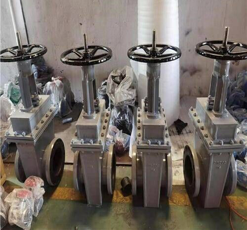 襯膠雙面密封閘板閥 襯膠雙面密封閘板閥